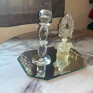 Crystal candlestick